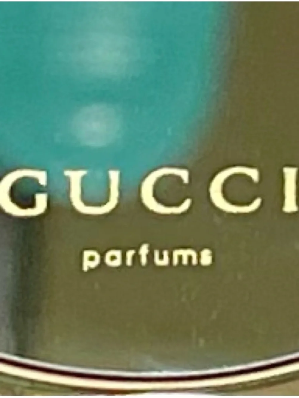 Gucci Parfums Gold Embossed Compact Mirror, NIB